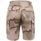 Mens Colored Camo BDU Shorts