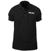 Mens Law Enforcement Printed Police Polo T-Shirt