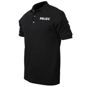 Mens Law Enforcement Printed Police Polo T-Shirt
