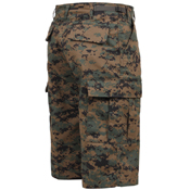 Mens Long Length Camo BDU Short