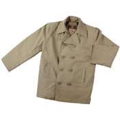 Mens Vintage Cotton Peacoat