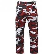 Mens Camo Tactical BDU Pants
