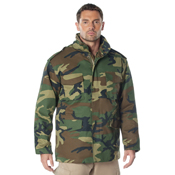 Mens M-65 Camo Field Jacket
