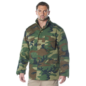 Mens M-65 Camo Field Jacket