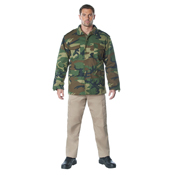 Mens M-65 Camo Field Jacket