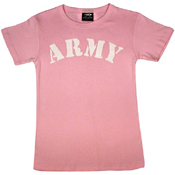 Womens Pink Army T-Shirt
