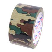 2 Inch Woodland Camo Duct Tape