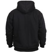 Mens Heavyweight Sherpa Lined Zippered Sweatshirt