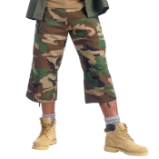 Men's 6-Pocket BDU Capri Pants