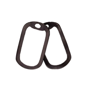 Dog Tag Silencers Set of 2