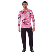 Mens Long Sleeve Camo T-Shirt