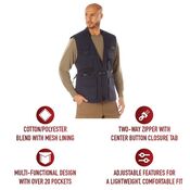Ultra Force Plainclothes Concealed Carry Vest