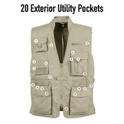 Ultra Force Plainclothes Concealed Carry Vest