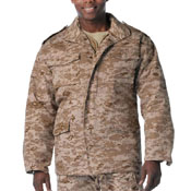 Mens M-65 Camo Field Jacket