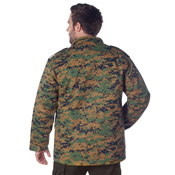 Mens M-65 Camo Field Jacket