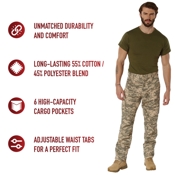 Ultra Force Digital Camo Tactical BDU Pants