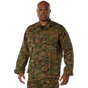 Mens Digital Camo BDU Shirt