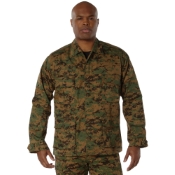 Mens Digital Camo BDU Shirt