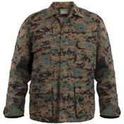 Mens Digital Camo BDU Shirt