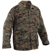 Mens Digital Camo BDU Shirt