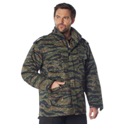 Mens M-65 Camo Field Jacket