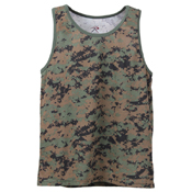 Mens Camo Tank Top