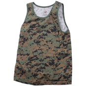 Mens Camo Tank Top