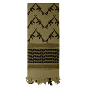Crossed Rifles Shemagh Tactical Scarf