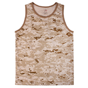 Mens Camo Tank Top
