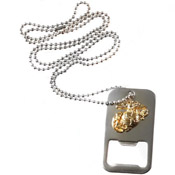 U.S.M.C. G And A Dog Tag Bottle Opener