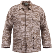 Mens Digital Camo BDU Shirt
