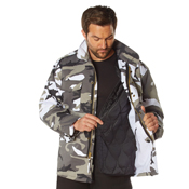 Mens M-65 Camo Field Jacket
