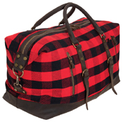 Extended Cotton Canvas Weekender Bag