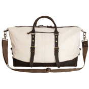 Extended Cotton Canvas Weekender Bag