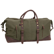 Extended Cotton Canvas Weekender Bag