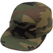 5 Panel Military Street Cap