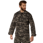 Mens Digital Camo BDU Shirt
