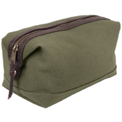 Canvas and Leather Travel Kit