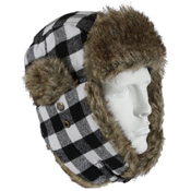 Plaid Fur Flyers Hat