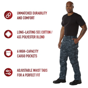 Ultra Force Digital Camo Tactical BDU Pants
