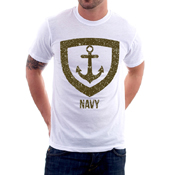 Navy Custom Printed T-Shirt