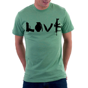 Love Weapons Custom Printed T-Shirt