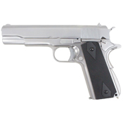 1911 Full Metal GBB Chrome Airsoft gun
