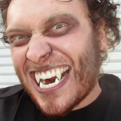 Scarecrow Werewolf Deluxe Custom Fangs