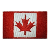 Canadian Flag Patches