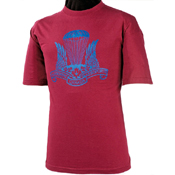 Army Airborne T-Shirt Burgundy