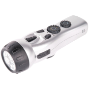 Radio Alarm Flashlight - 4In1 