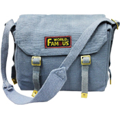 World Famous Canvas Shoulder Bag