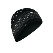 Beanie SportFlex Series Black Paisley