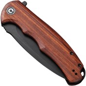 Elevate your EDC with the Civivi Flipper Folding Pocket Knife's wooden handle. Find it at Buycamouflage.com for style and functionality in every cut.